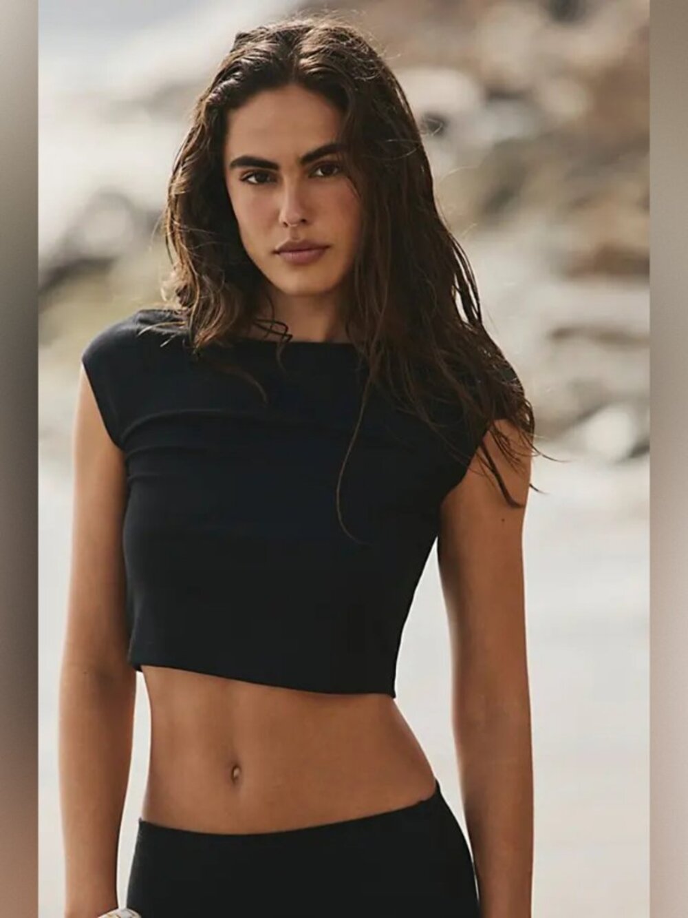 Free People Good Feels Tee Skirt Set NWOT - Picture 4 of 10